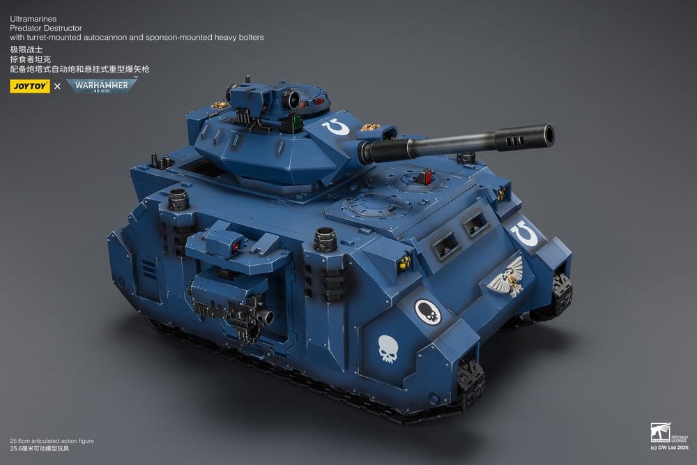 Warhammer 40,000 Vehicle Ultramarines Predator Destructor 26 cm
