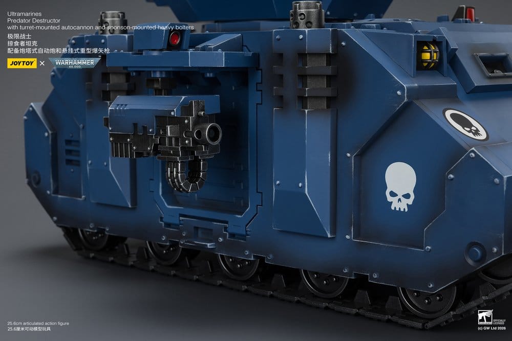 Warhammer 40,000 Vehicle Ultramarines Predator Destructor 26 cm