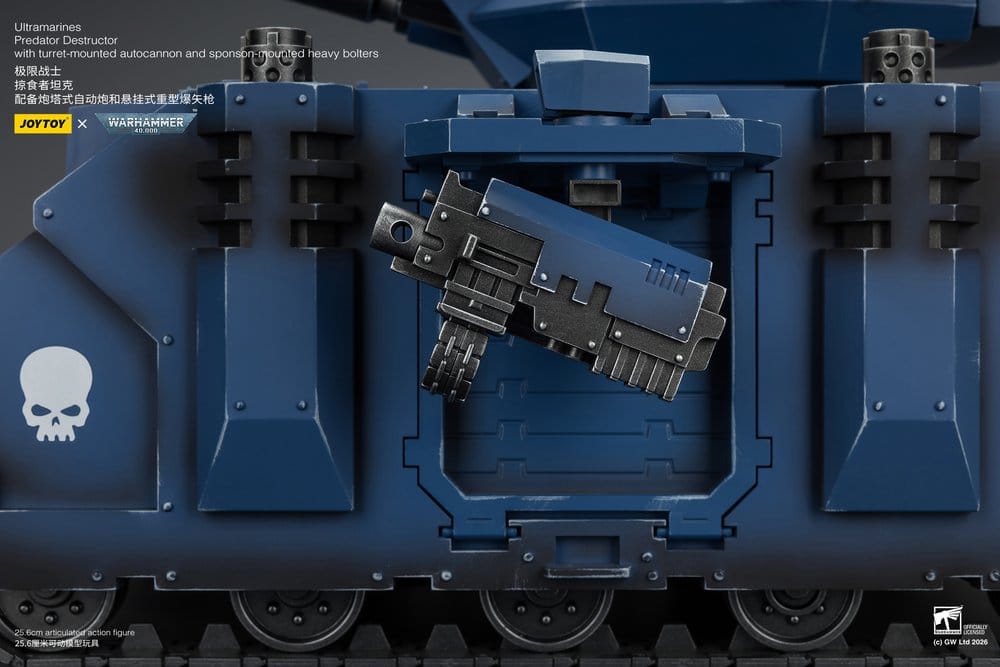Warhammer 40,000 Vehicle Ultramarines Predator Destructor 26 cm