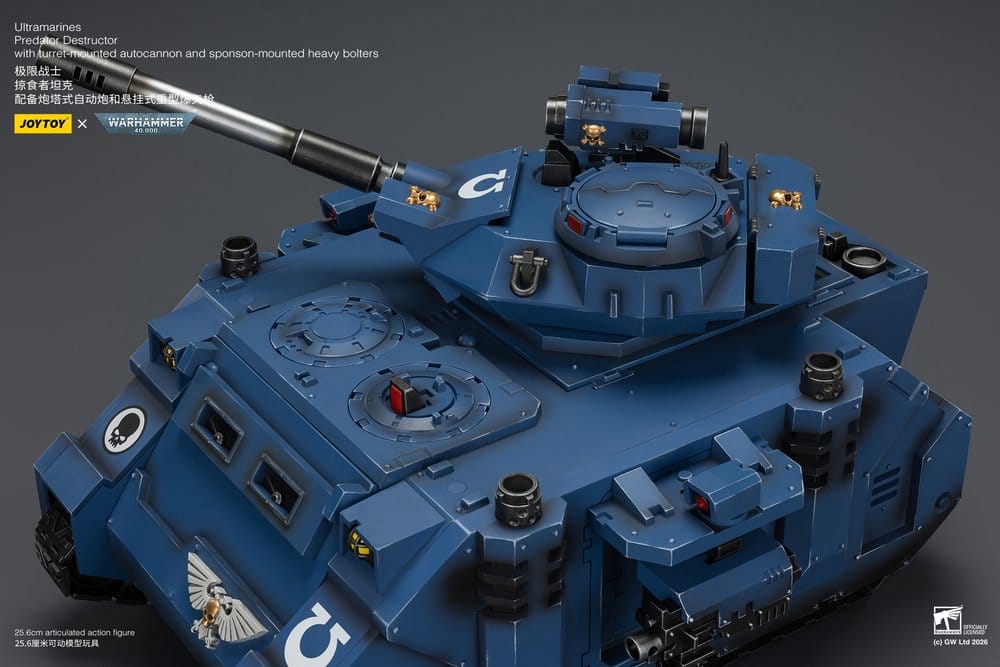 Warhammer 40,000 Vehicle Ultramarines Predator Destructor 26 cm