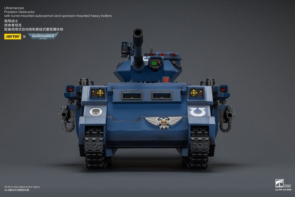 Warhammer 40,000 Vehicle Ultramarines Predator Destructor 26 cm