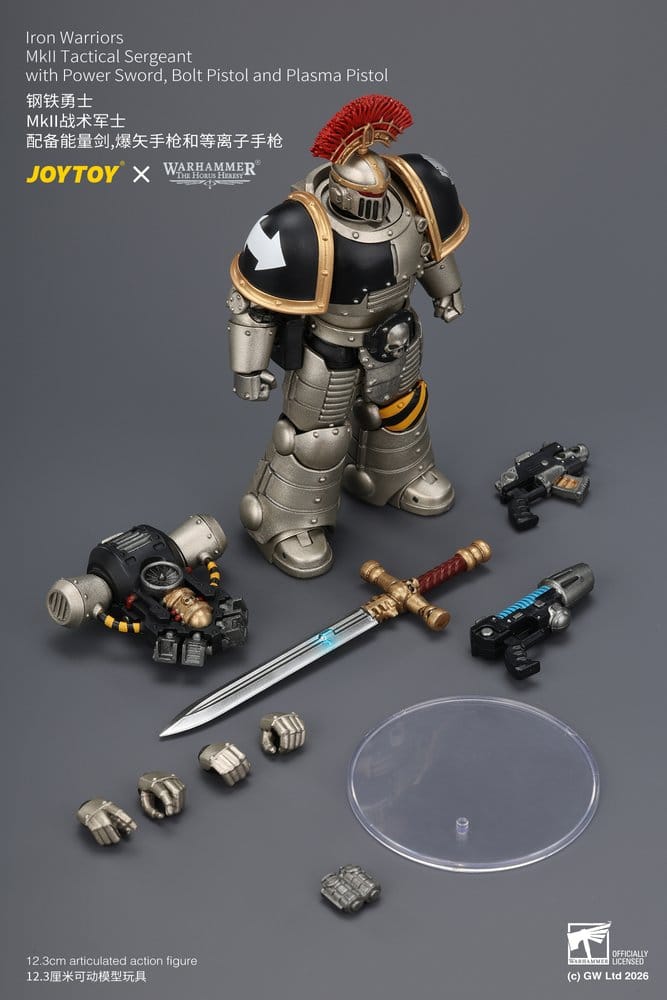 Warhammer The Horus Heresy Action Figure Iron Warriors MkII Tactical Sergeant 12 cm
