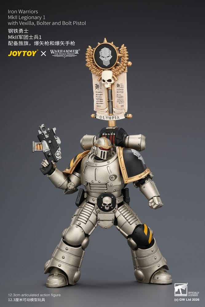 Warhammer The Horus Heresy Action Figure Iron Warriors MkII Legionary 1:12 cm