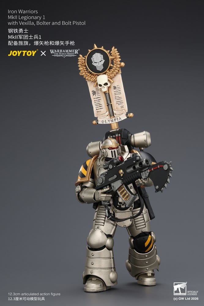 Warhammer The Horus Heresy Action Figure Iron Warriors MkII Legionary 1:12 cm