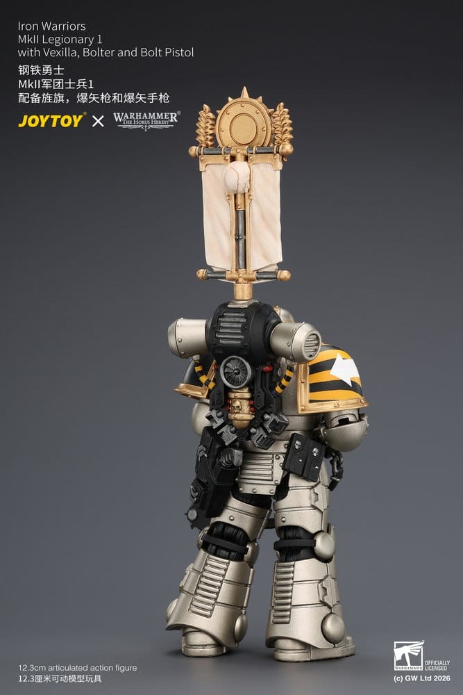 Warhammer The Horus Heresy Action Figure Iron Warriors MkII Legionary 1:12 cm