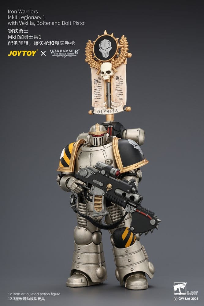 Warhammer The Horus Heresy Action Figure Iron Warriors MkII Legionary 1:12 cm