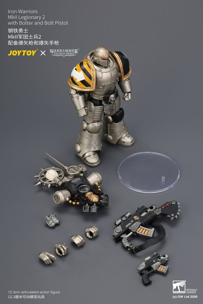 Warhammer The Horus Heresy Action Figure Iron Warriors MkII Legionary 2 12 cm
