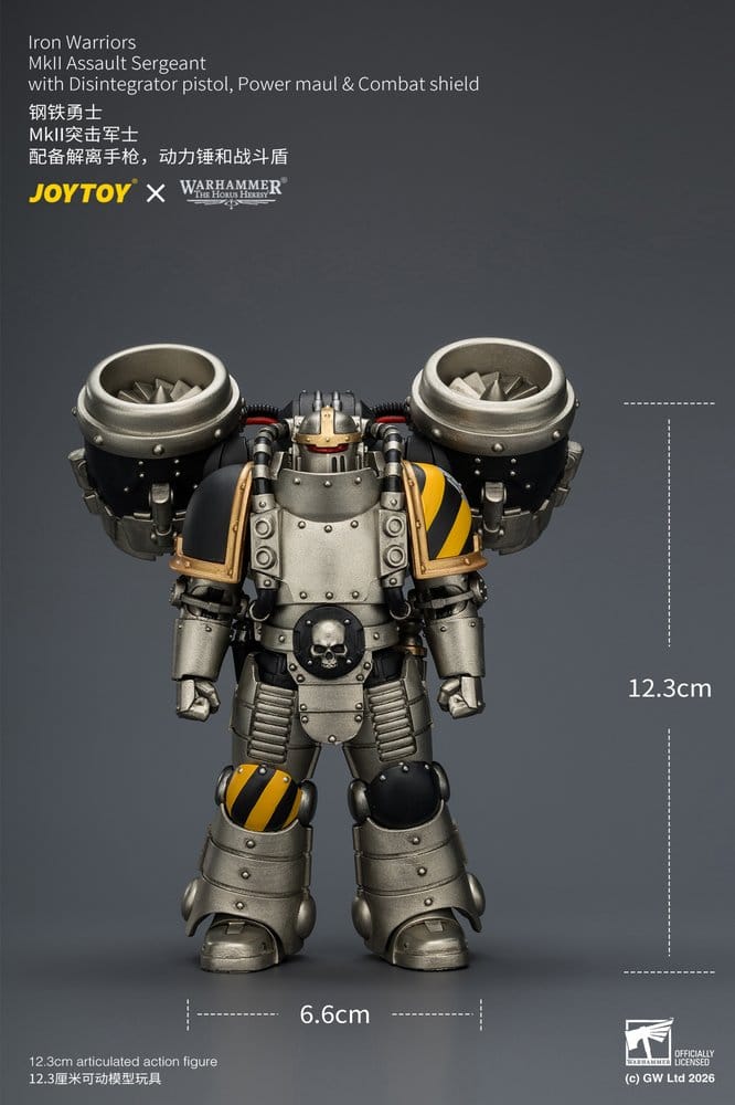 Warhammer The Horus Heresy Action Figure Iron Warriors MkII Assault Sergeant 12 cm