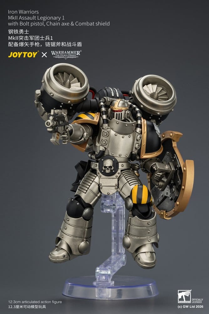 Warhammer The Horus Heresy Action Figure Iron Warriors MkII Assault Legionary 1:12 cm