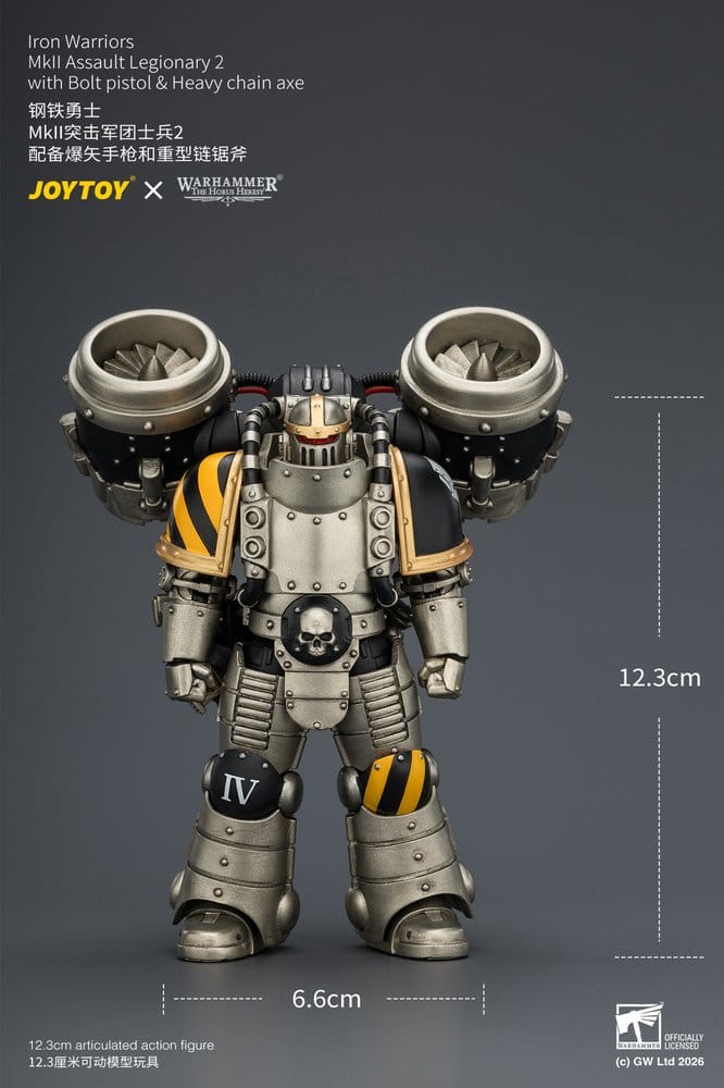 Warhammer The Horus Heresy Action Figure Iron Warriors MkII Assault Legionary 2 12 cm