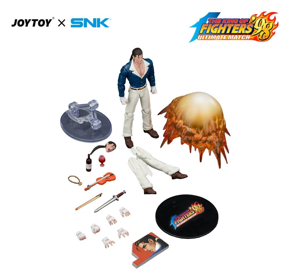 The King of Fighters '98 Ultimate Match Action Figure Robert Garcia (Art of Fighting Team) 12 cm