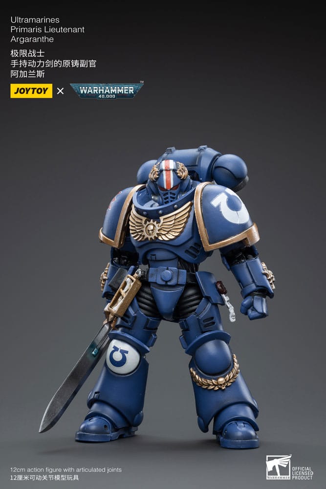 Warhammer 40k Action Figure 1/18 Ultramarines Primaris Lieutenant Argaranthe 12 cm