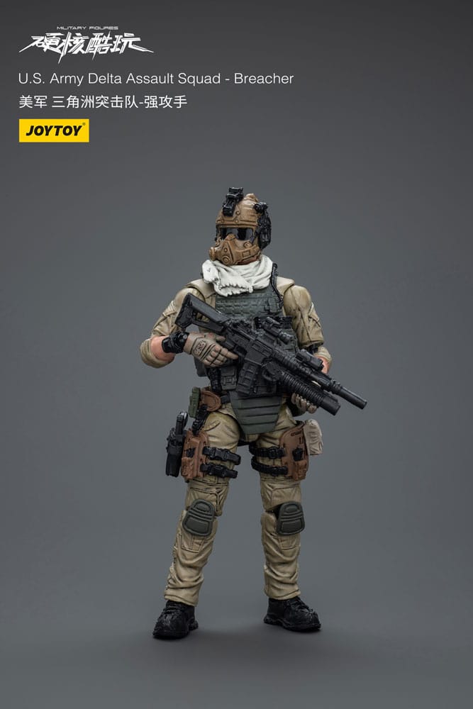 Hardcore Coldplay Action Figure 1/18 U.S. Army Delta Assault Squad Breacher 11 cm