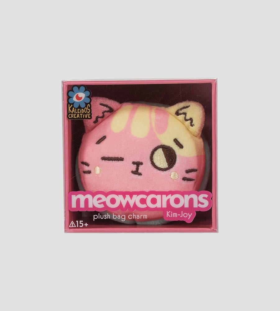 Meowcaron Plush Bag Charm Wink 7 cm