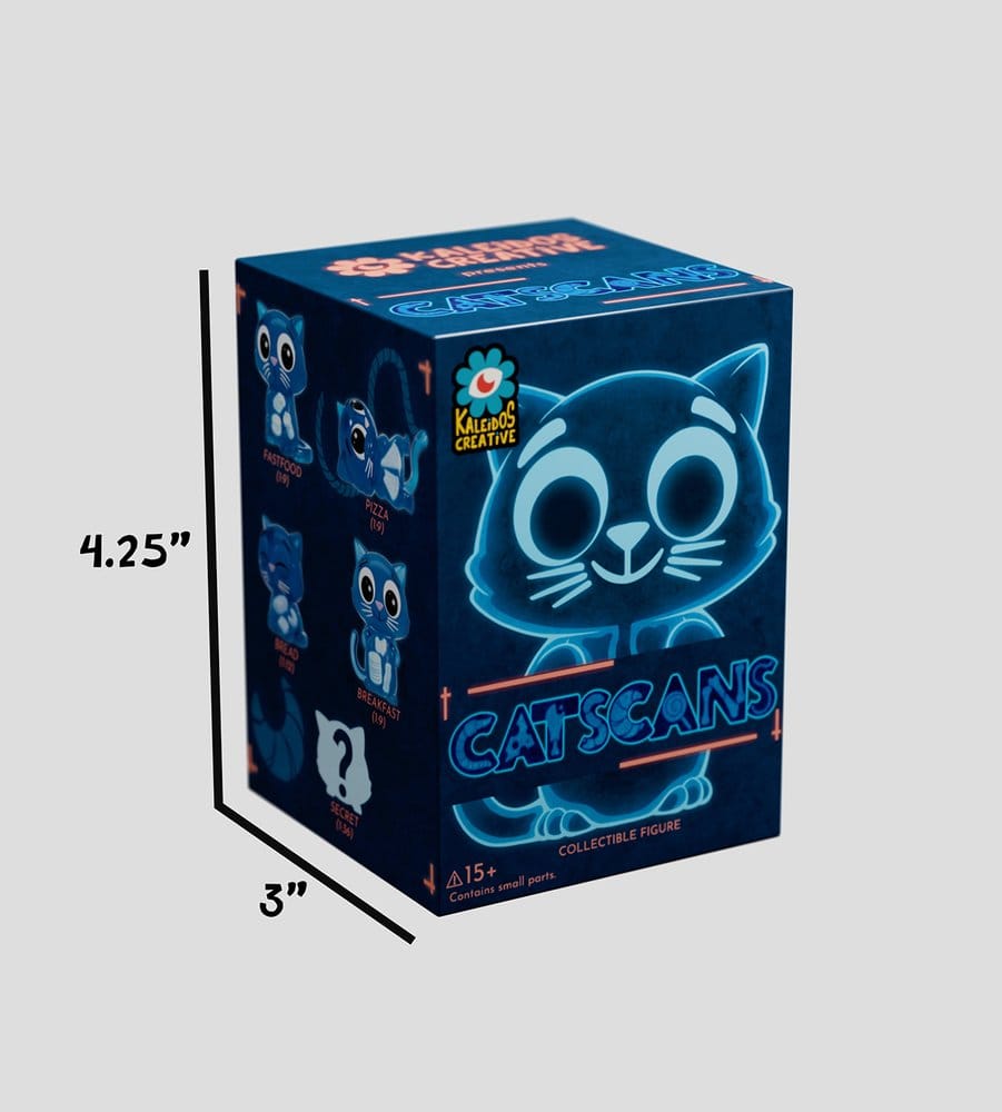 Catscans Mini Figures S1 6 cm Blind Box Display (9)