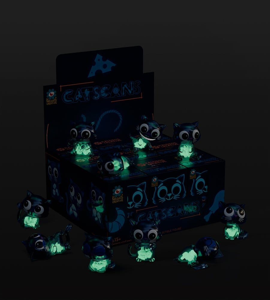 Catscans Mini Figures S1 6 cm Blind Box Display (9)