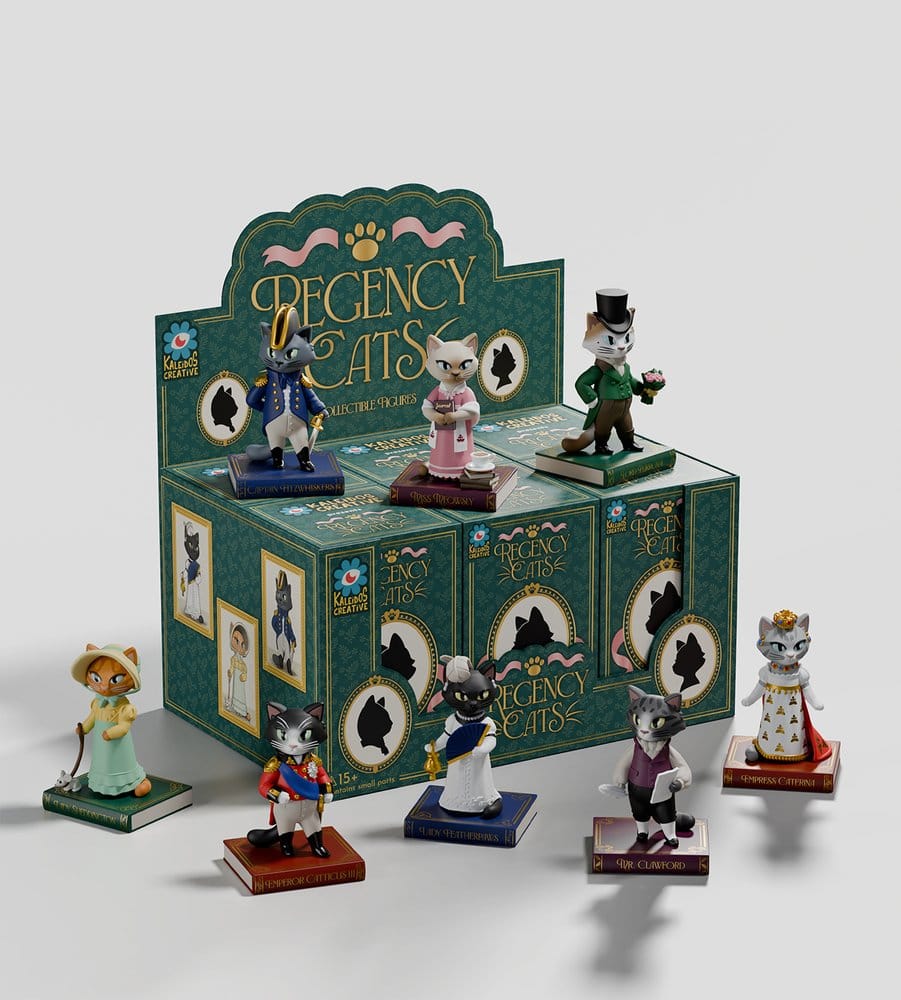 Catscans Mini Figures S1 9 cm Blind Box Display (6)
