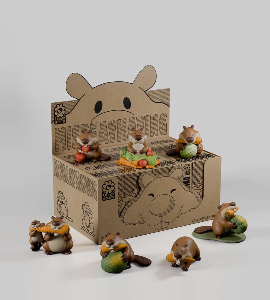 MisBEAVhaving Mini Figures S1 5 cm Blind Box Display (6)