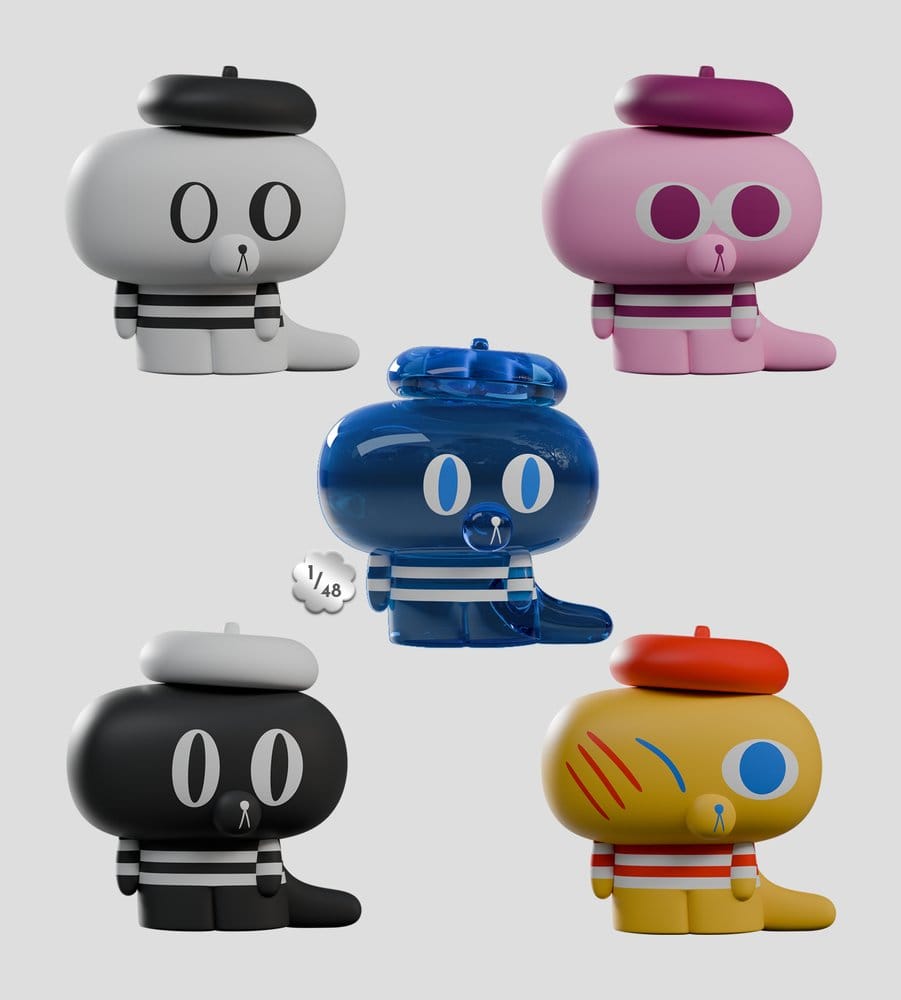 Hard Stare Pierre Mini Figures S1 5 cm Blind Box Display (4)