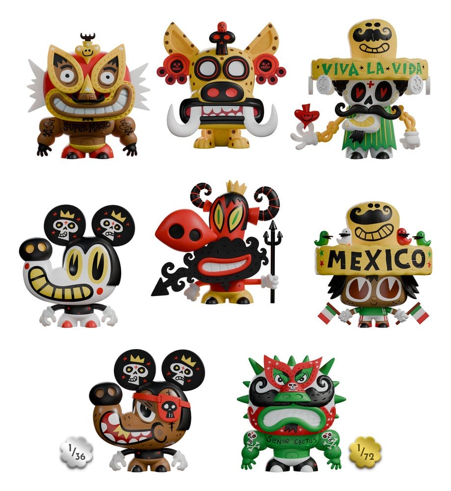 Super Machito Mini Figures S1 10 cm Blind Box Display (6)