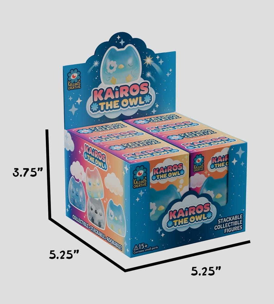 Stackable Kairos Mini Figures S1 3 cm Blind Box Display (4)