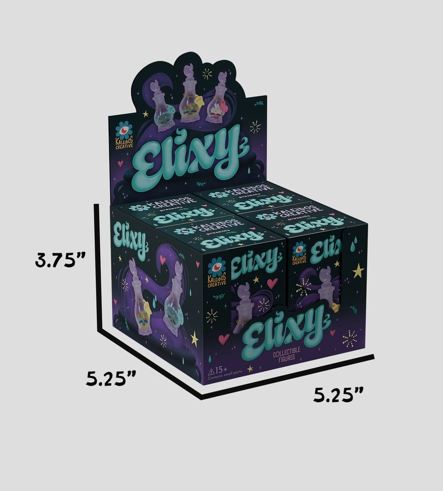 Elixy Mini Figures S1 8 cm Blind Box Display (4)