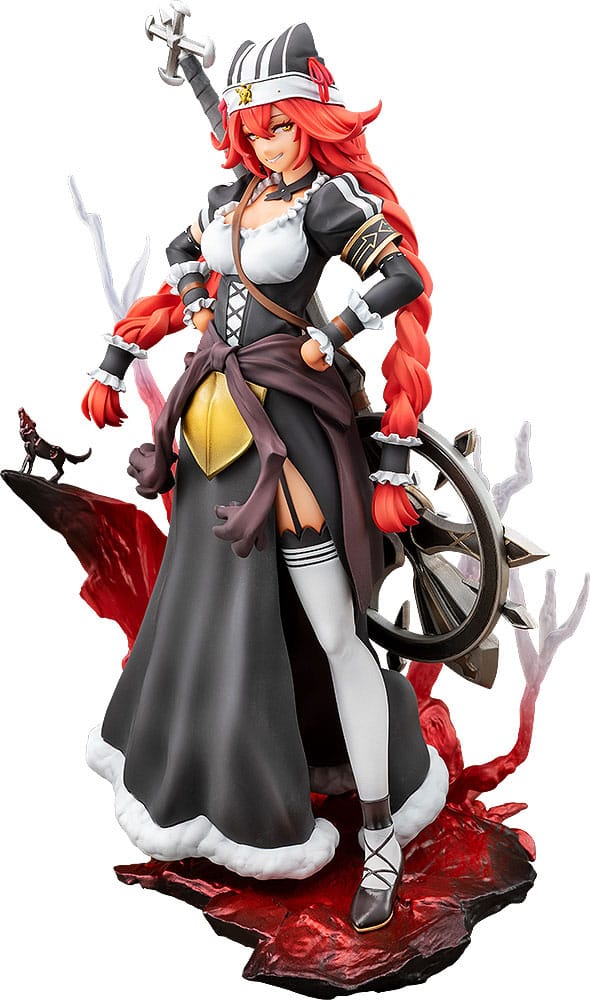 Overlord PVC Statue 1/8 Lupusregina Beta 10th Anniversary so-bin Ver. with Background Parts 22 cm