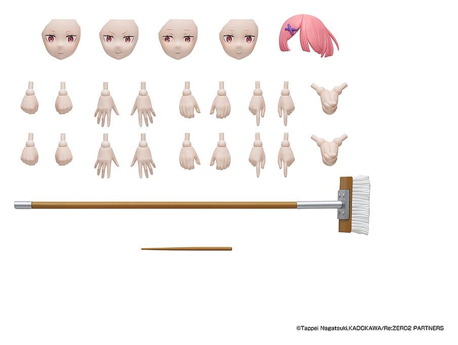 Re:ZERO -Starting Life in Another World- Kadokawa Plastic Model Series Plastic Model Kit Ram DX Ver. 16 cm