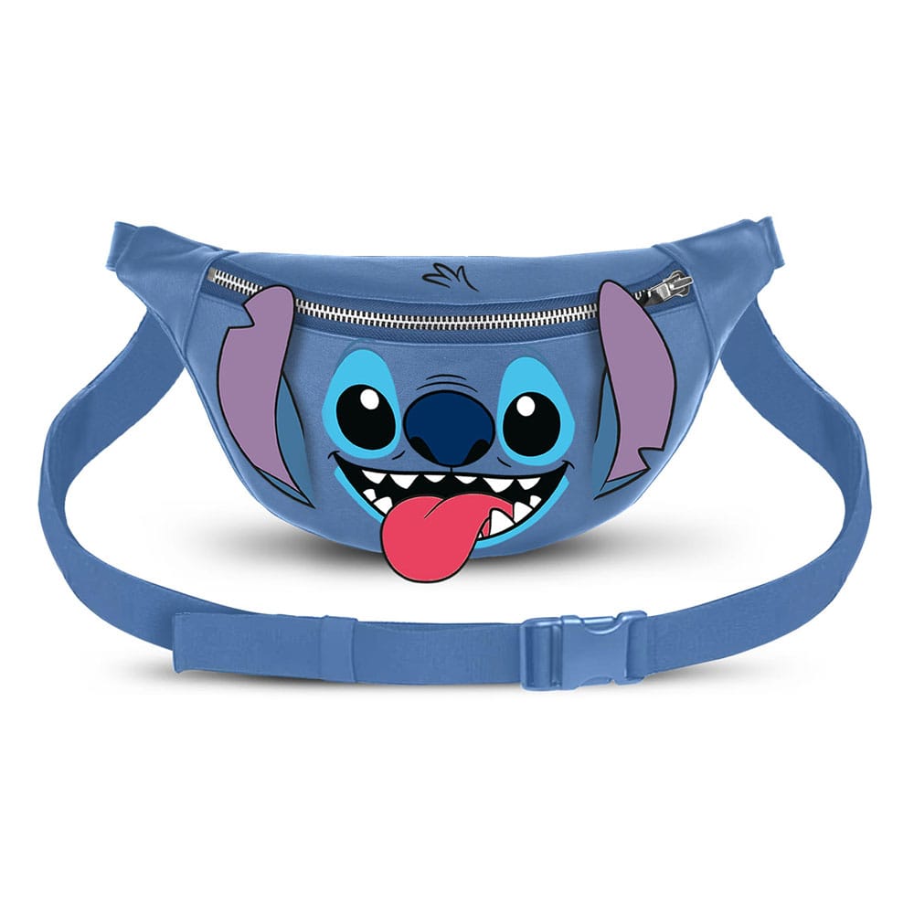 Lilo & Stich Fanny Pack Stitch Tongue Blue