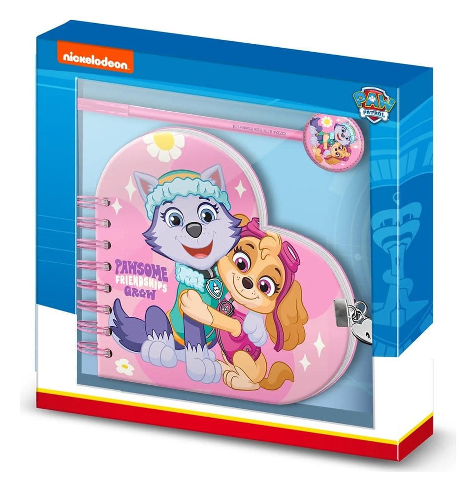 PAW Patrol Notebook with Pen Gift Set Pawsome Friendships Grow