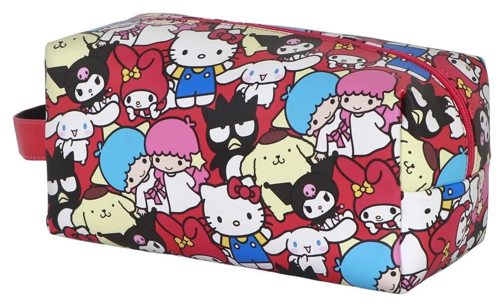 Sanrio Plus Brick Travel Toiletry Bag Hello Kitty Friends Multicolour
