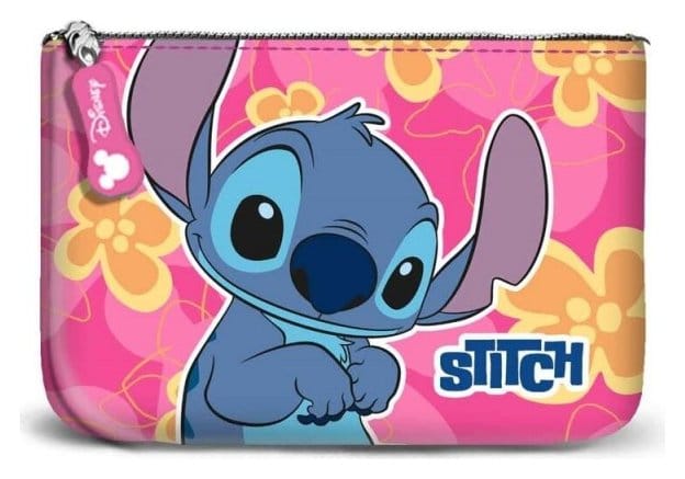 Lilo & Stitch Small Square Coin Purse Cute Pink