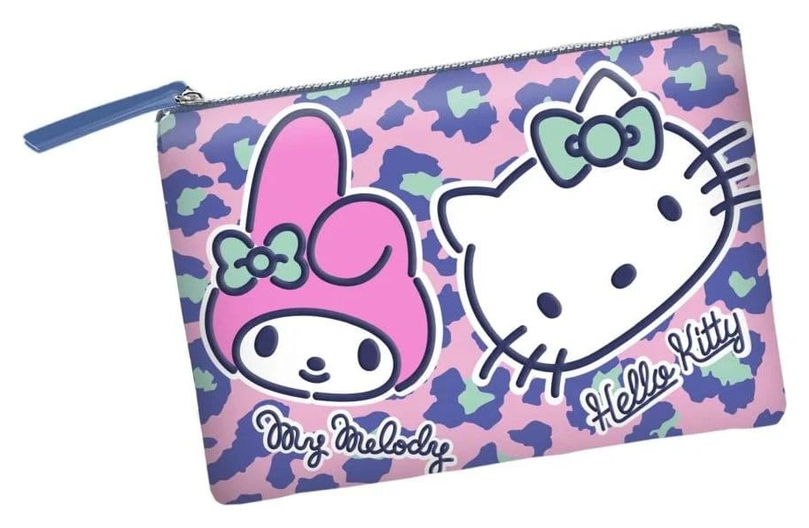 Sanrio Soleil Toiletry Bag Hello Kitty Safari Pink