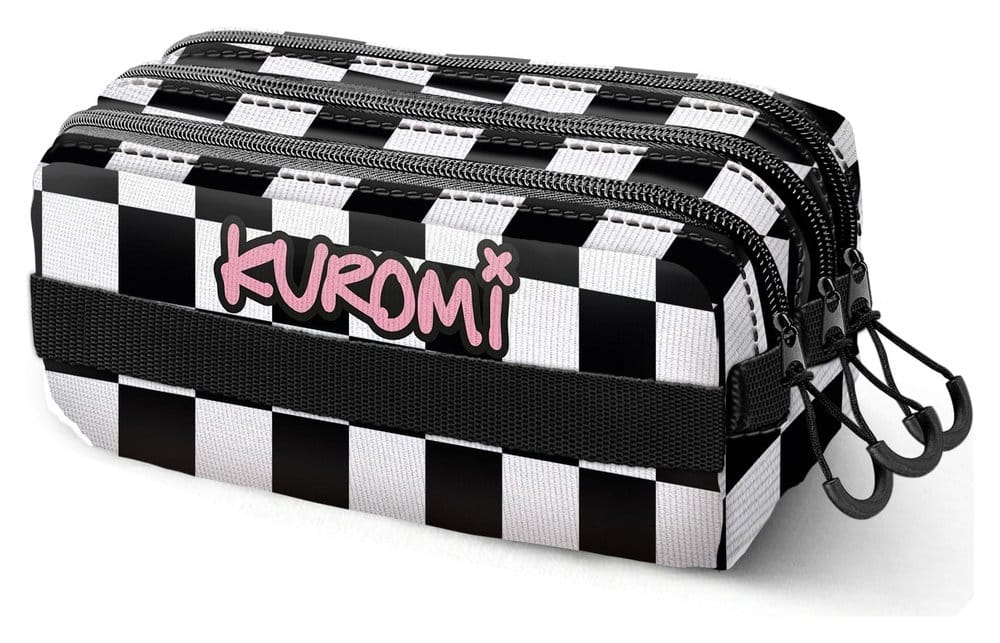 Sanrio Fan Trick Pencil case 2.2 Kuromi Black & White