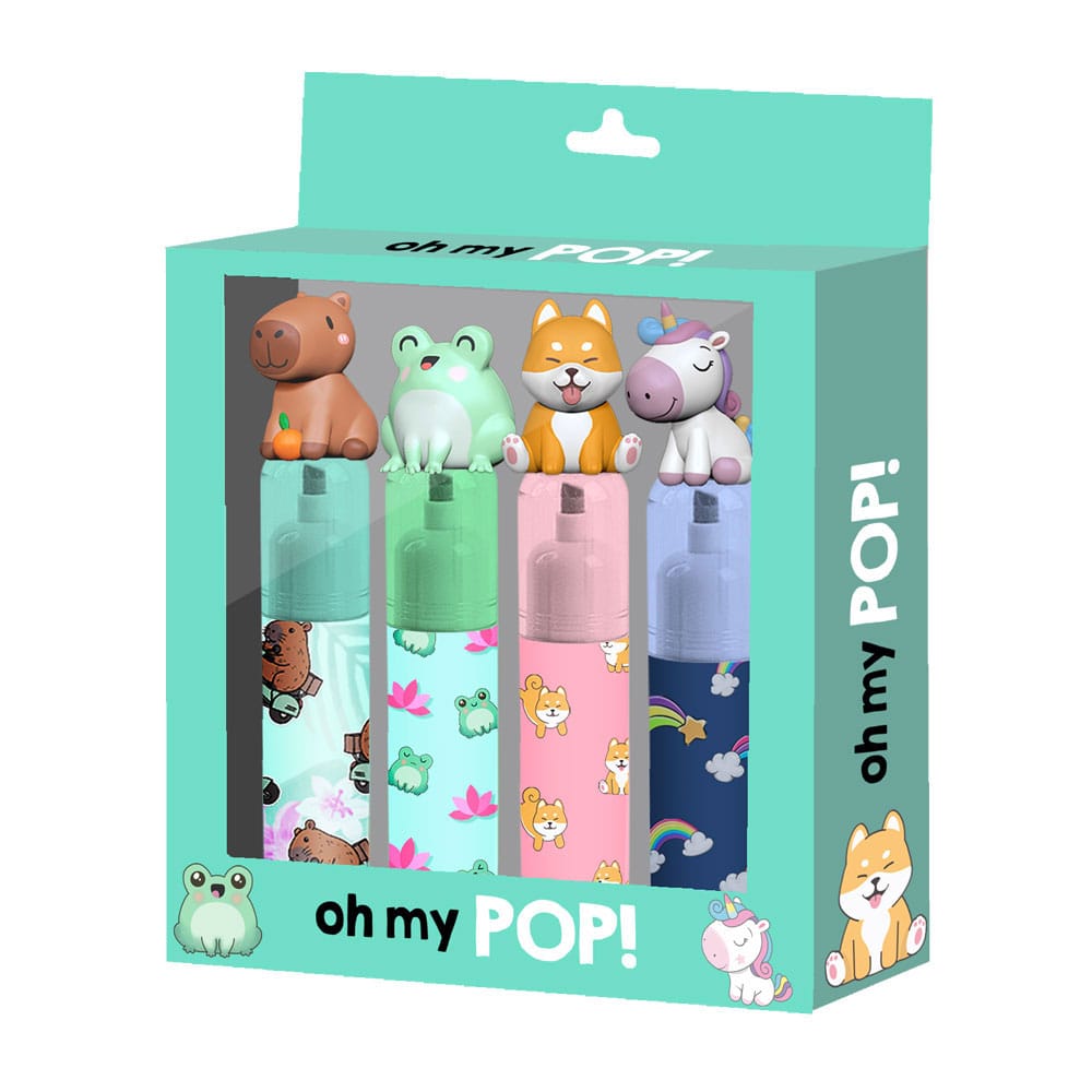 Oh My Pop! Highlighters 4-Pack