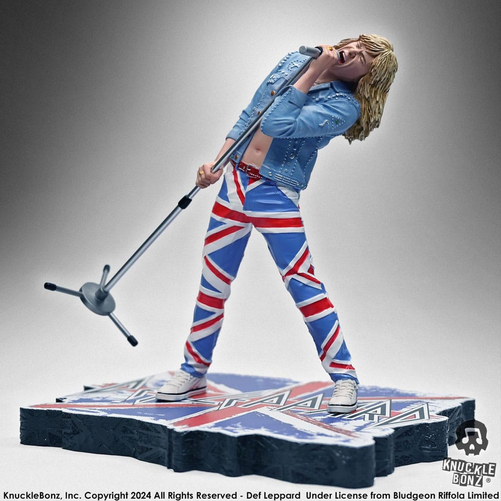 Def Leppard Rock Iconz Statue Joe Elliott 24 cm