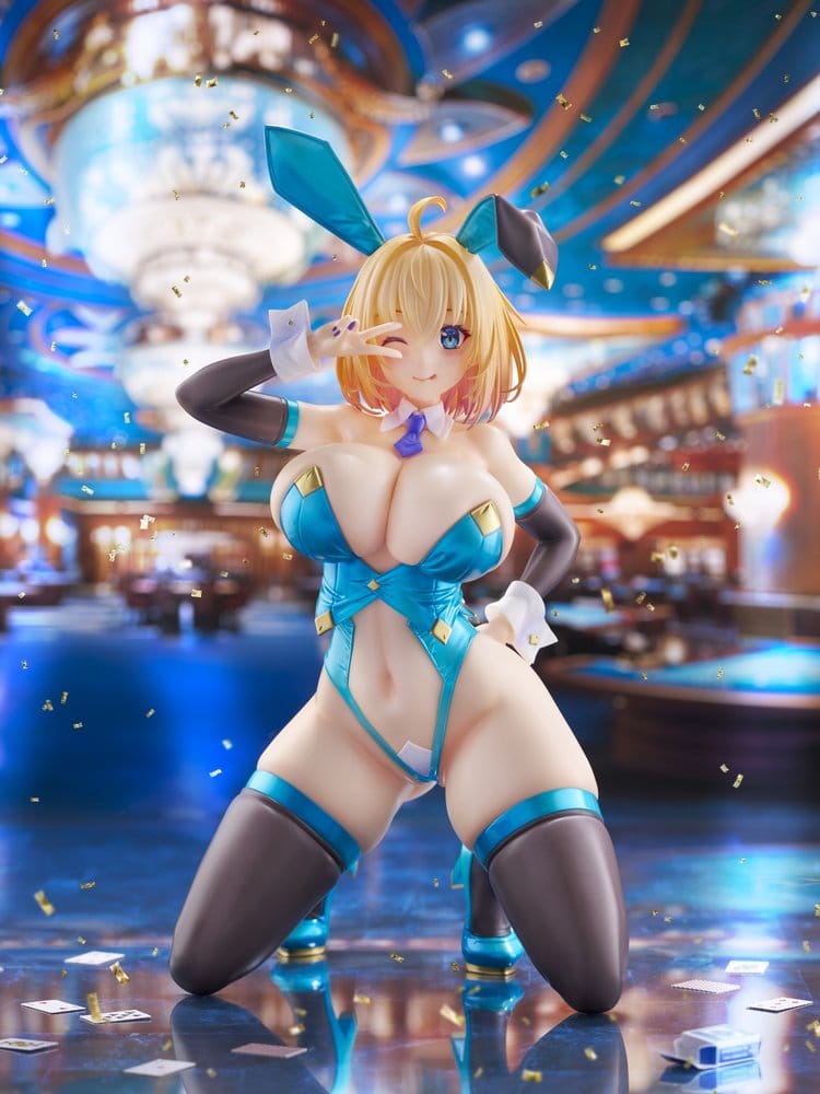Original Character KoiKoi -Sakura- PVC Figure 1/6 Sophia F. Shirring Blue Bunny Ver. 20 cm