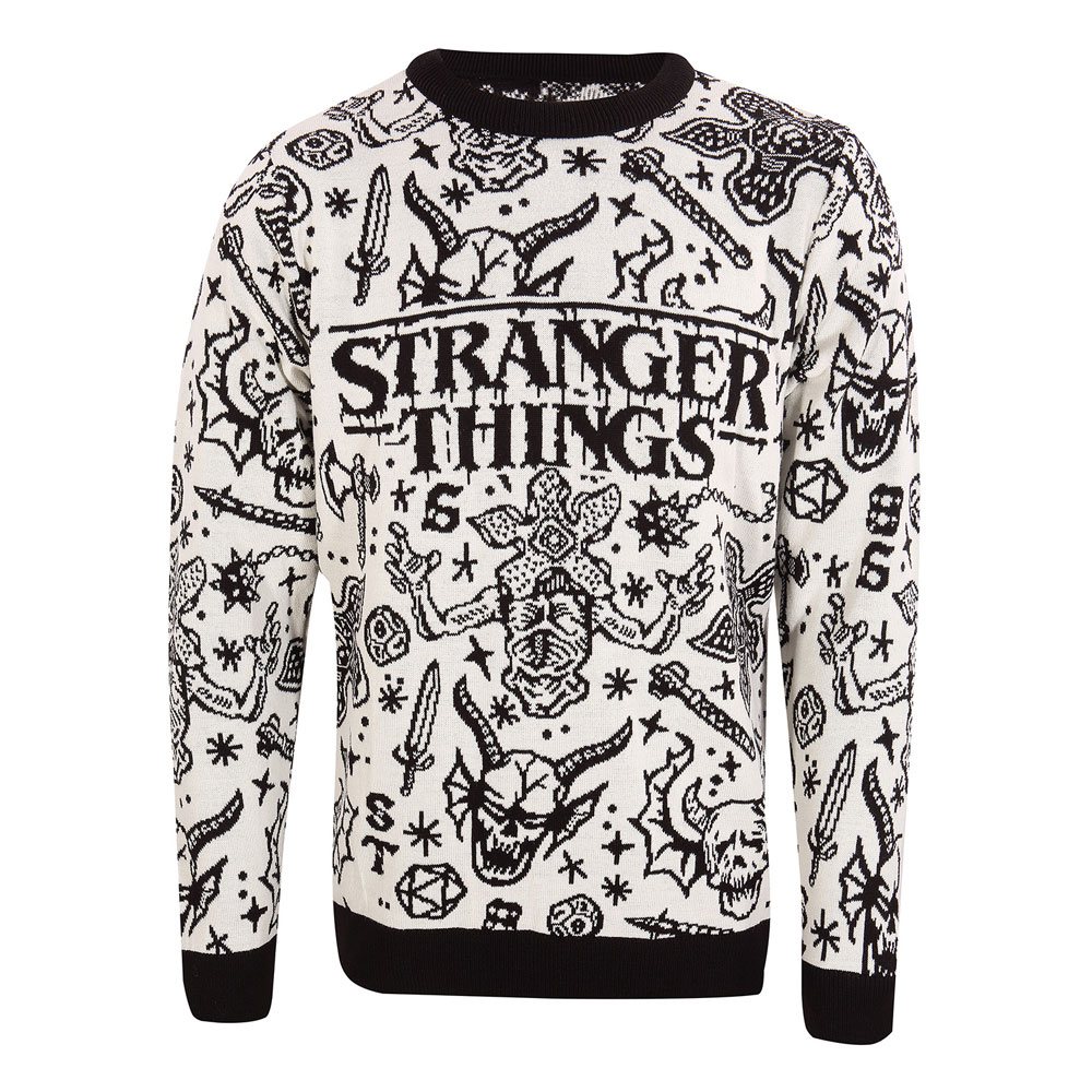 Stranger Things Sweatshirt Christmas Jumper Collage Size XL