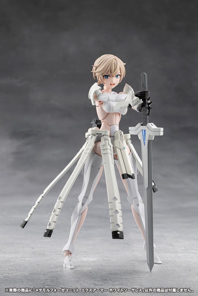 Megalomaria Unlimited Universe Plastic Model Kit Accessory Set Metamorphose Unit Exarmor White Sorceress