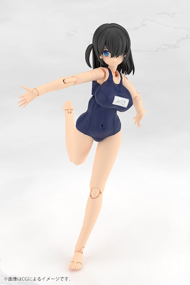 Frame Arms Girl Plastic Model Mizuki School Swimsuits Ver. 16 cm