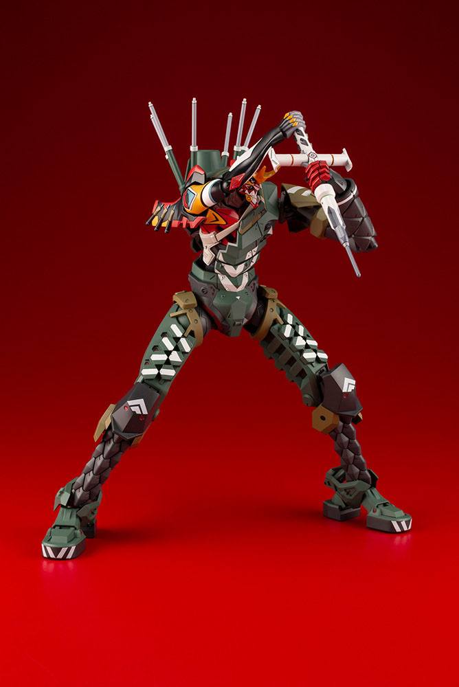 Evangelion 4.0 Plastic Model Kit 1/400 Evangelion Production Model-New 02 JA-02 Body Assembly Cannibalized) 22 cm