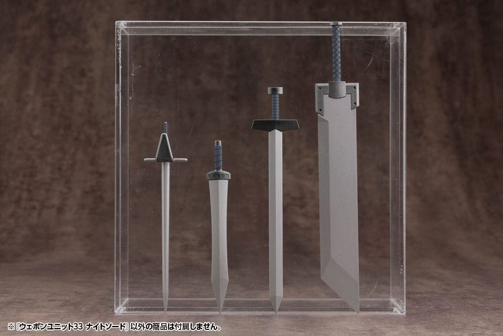 Kotobukiya M.S.G. Model Kit Accessory Set Weapon Unit 33 Knight Sword