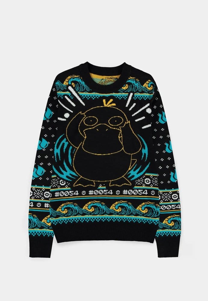 Pokémon Christmas Sweater Psyduck Size S