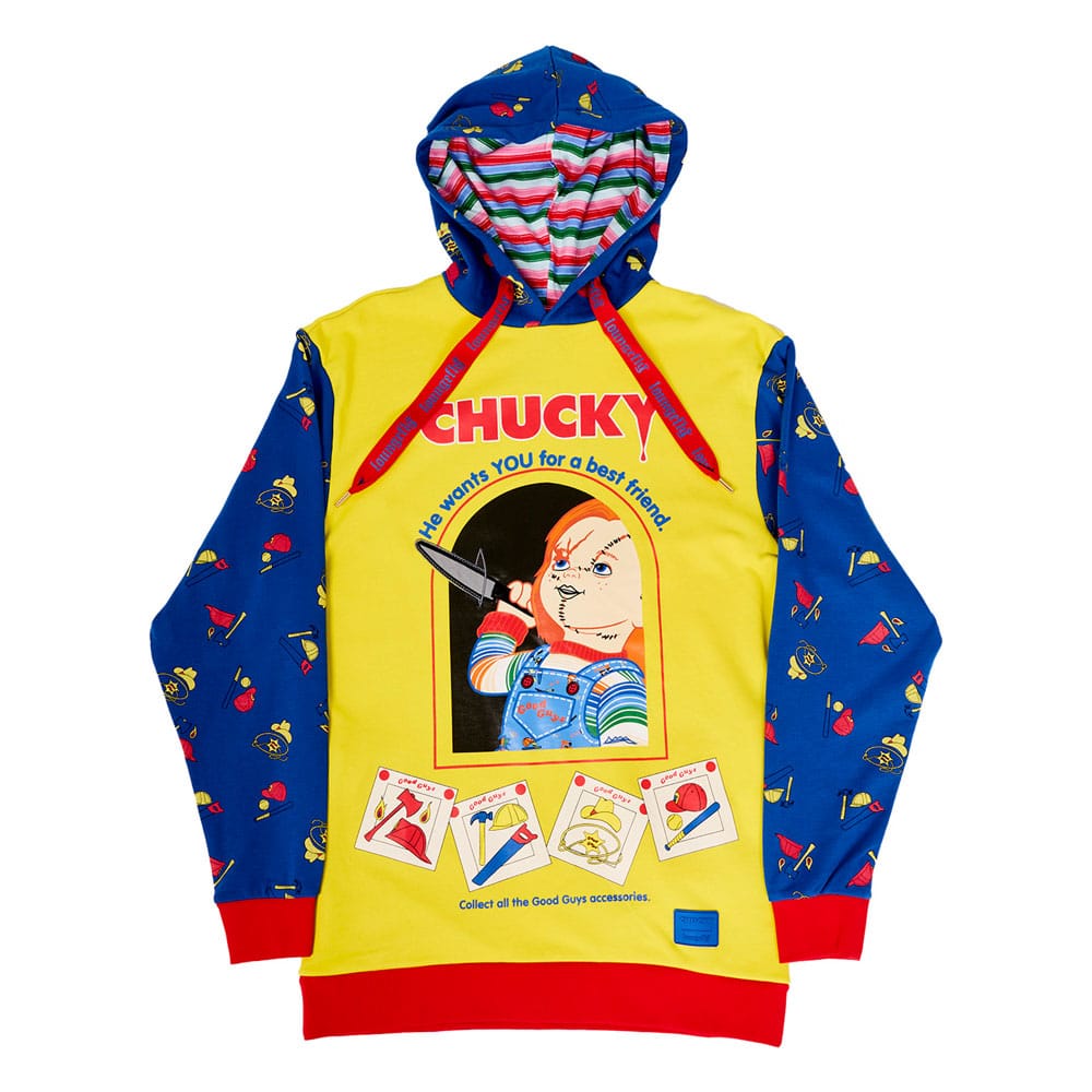 Child's Play by Loungefly hooded jacket Chucky Size S