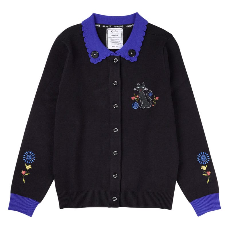 Pixar by Loungefly Cardigan Unisex Collared Cat Dragonfly  Size S