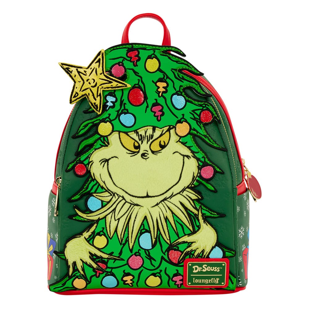 Dr. Seuss by Loungefly Mini Backpack Grinch Holiday