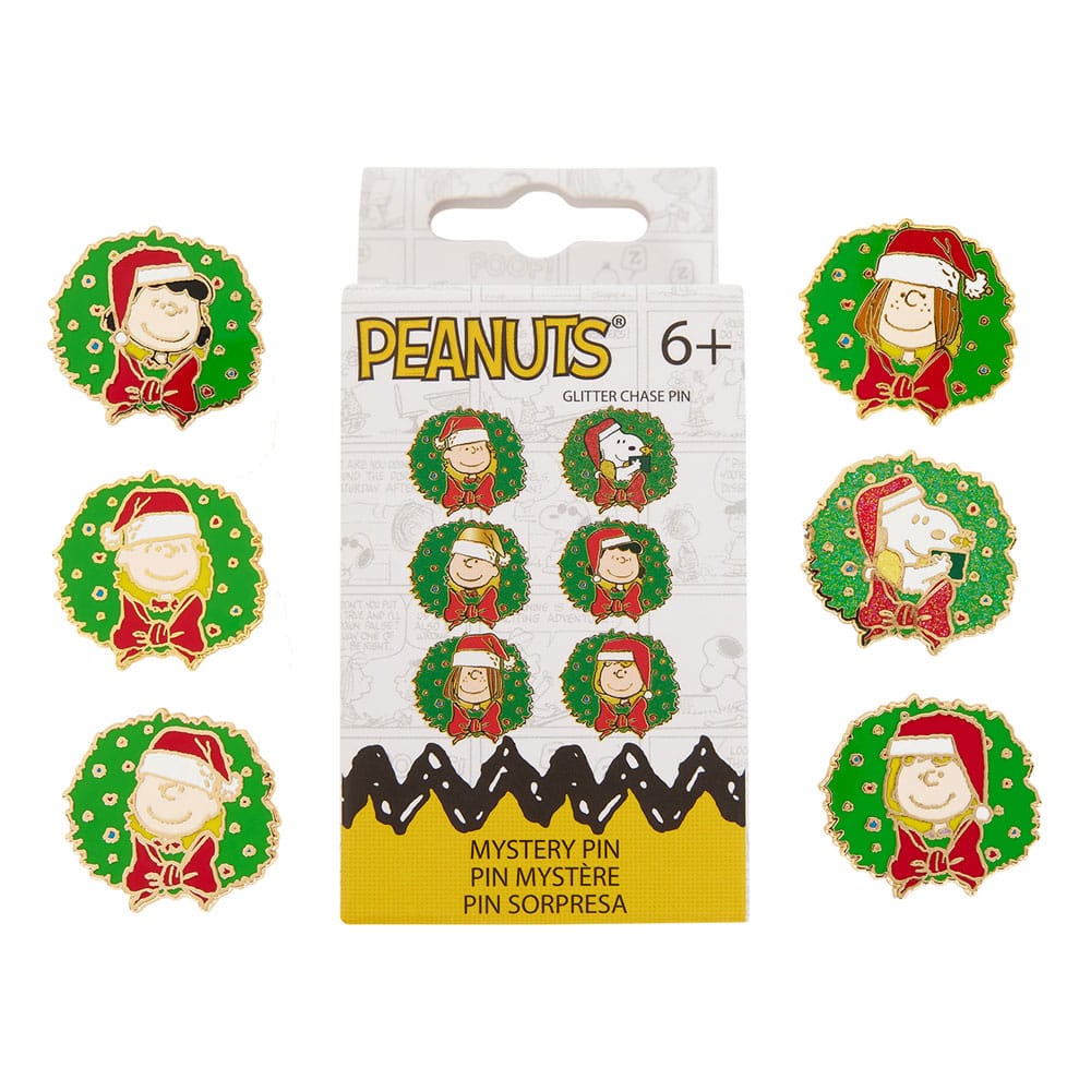 Peanuts by Loungefly Enamel Pins Blind Box Snoopy and Friends Holiday Assortment (12)