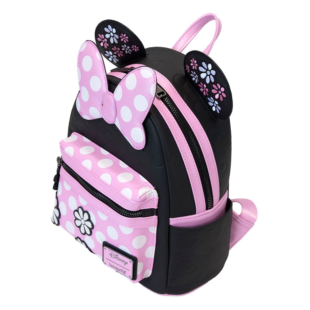 Disney by Loungefly Mini Backpack Minnie Floral Rock the Dots