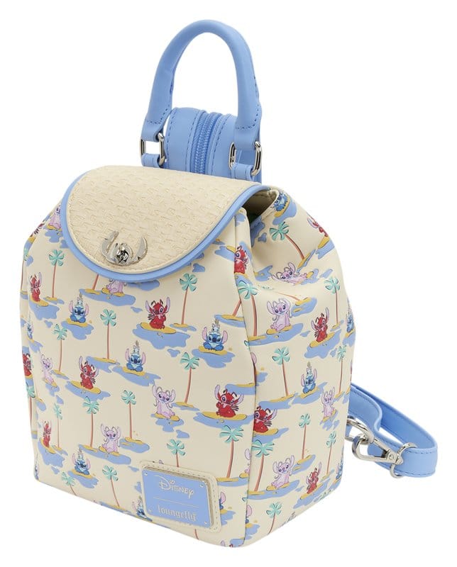 Lilo & Stitch by Loungefly Micro Backpack Stitch, Angel, & Leroy