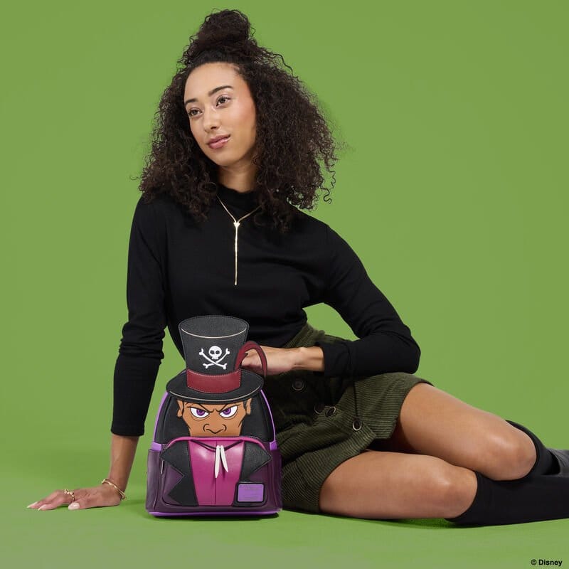 The Princess and the Frog by Loungefly Mini Backpack Dr. Facilier